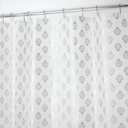 InterDesign Addie Decorative PEVA 3G Shower Curtain Liner Gold 35981 72 x 72 InterDesign Addie Decorative PEVA 3G Shower Curtain Liner Gold 35981 72 x 72